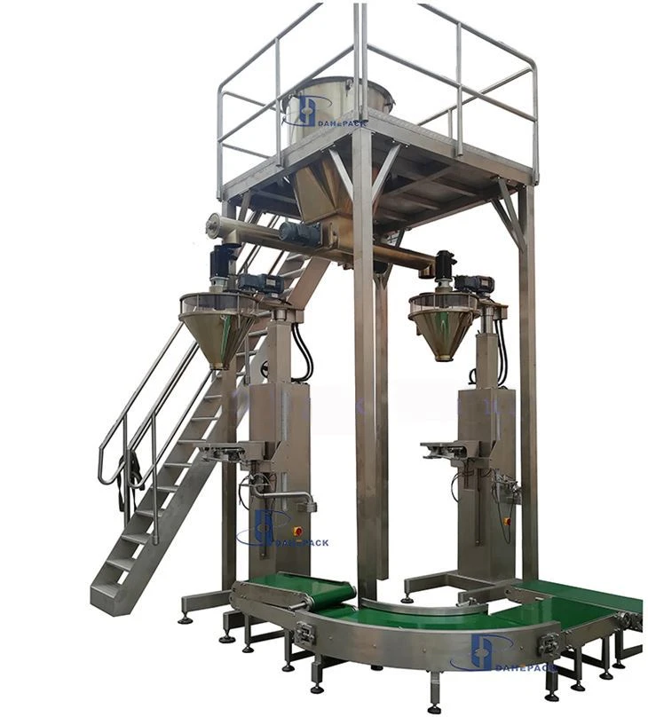 Directly Manufacture Two Module 25kg Bag Filler