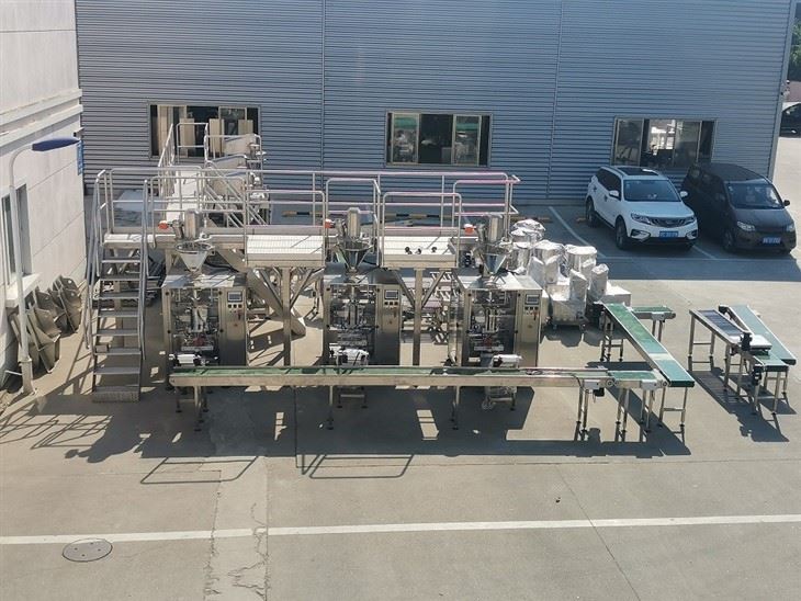 Powder in Bag Packaging Line From Big Bag