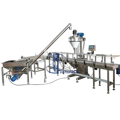 Automatic Bottle Powder Filling Machine