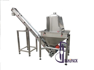 Inclined Screw Conveyor For Feeding Powder