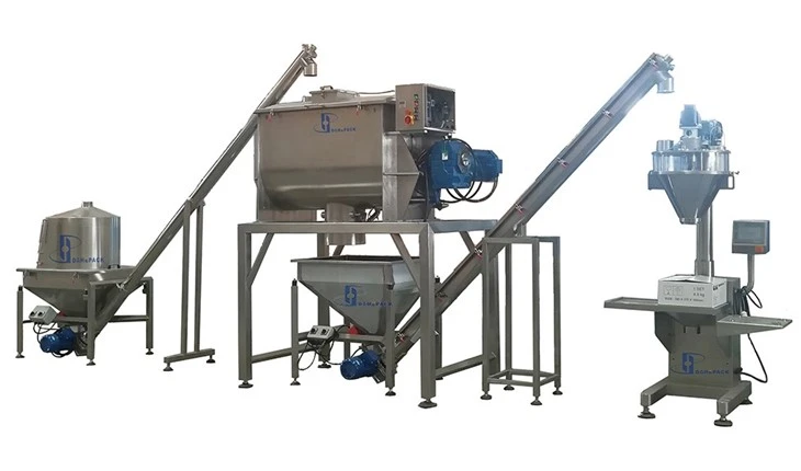 Horizontal Ribbon Mixer/Blender Machine