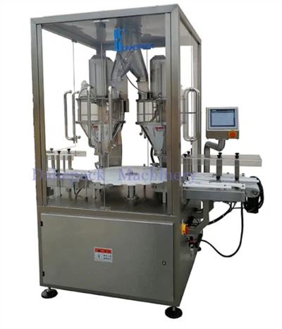 Face Powder Auger Filling Machine