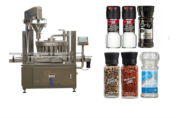 Spice Powder Bottle Filling Machine